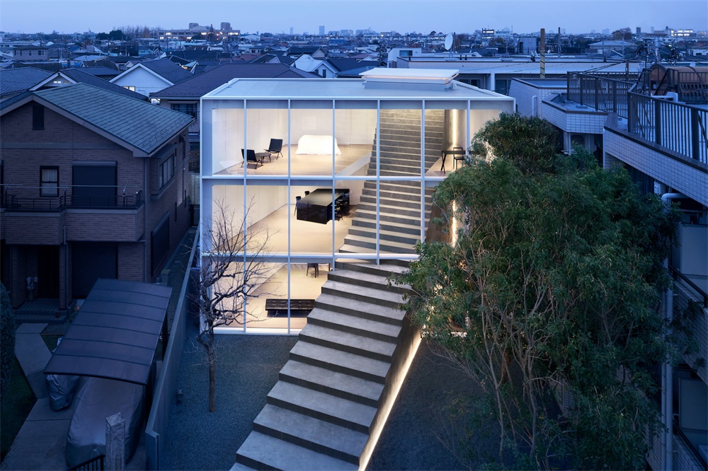 住宅空間，nendo，Stairway House，創意住宅空間，屋頂設計，獨棟住宅，日本住宅設計
