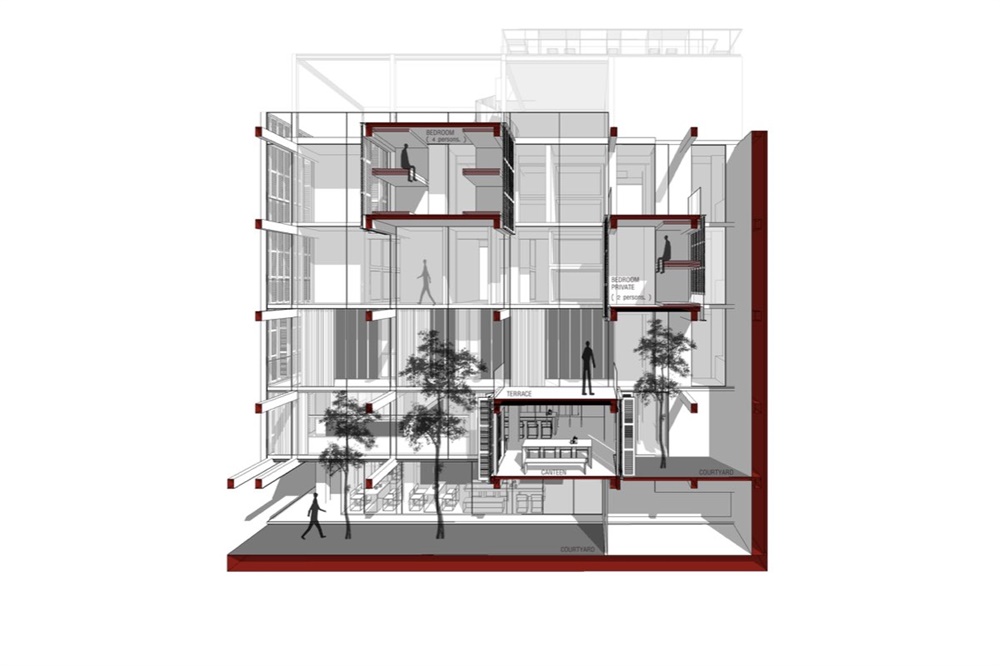設計酒店，建築改造，曼穀，IDIN Architects，旅館改造
