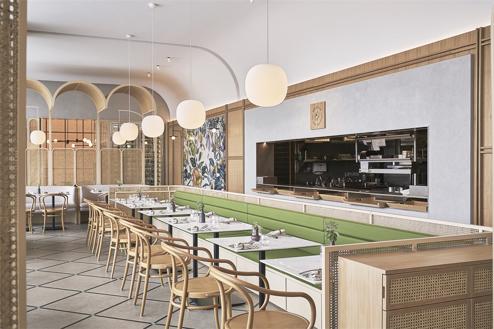 餐飲空間，上海，Oxalis，法式餐廳，國內餐廳設計