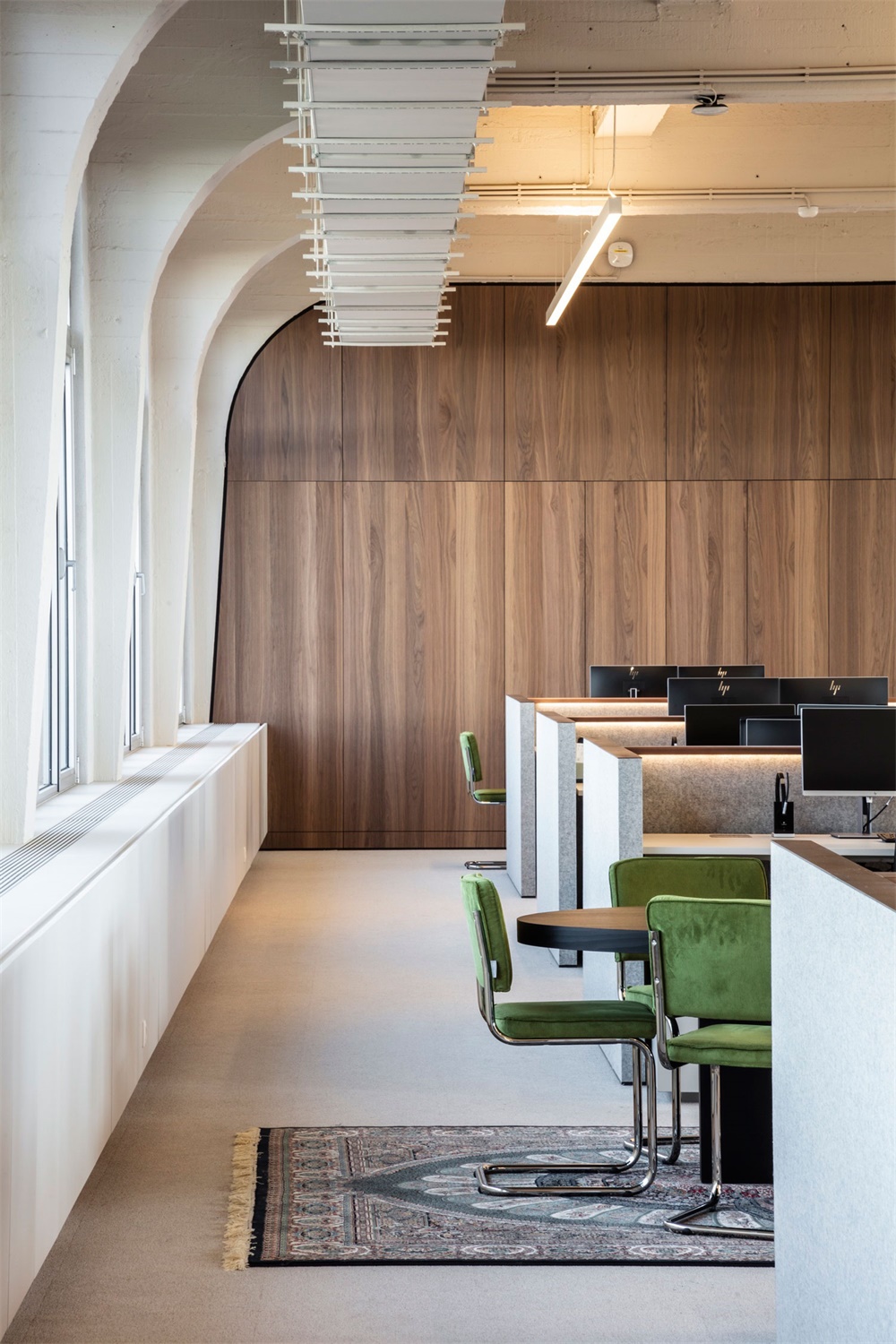 辦公空間,廠房改造設計,Vandewiele,集團辦公室總部,比利時,廠房辦公室