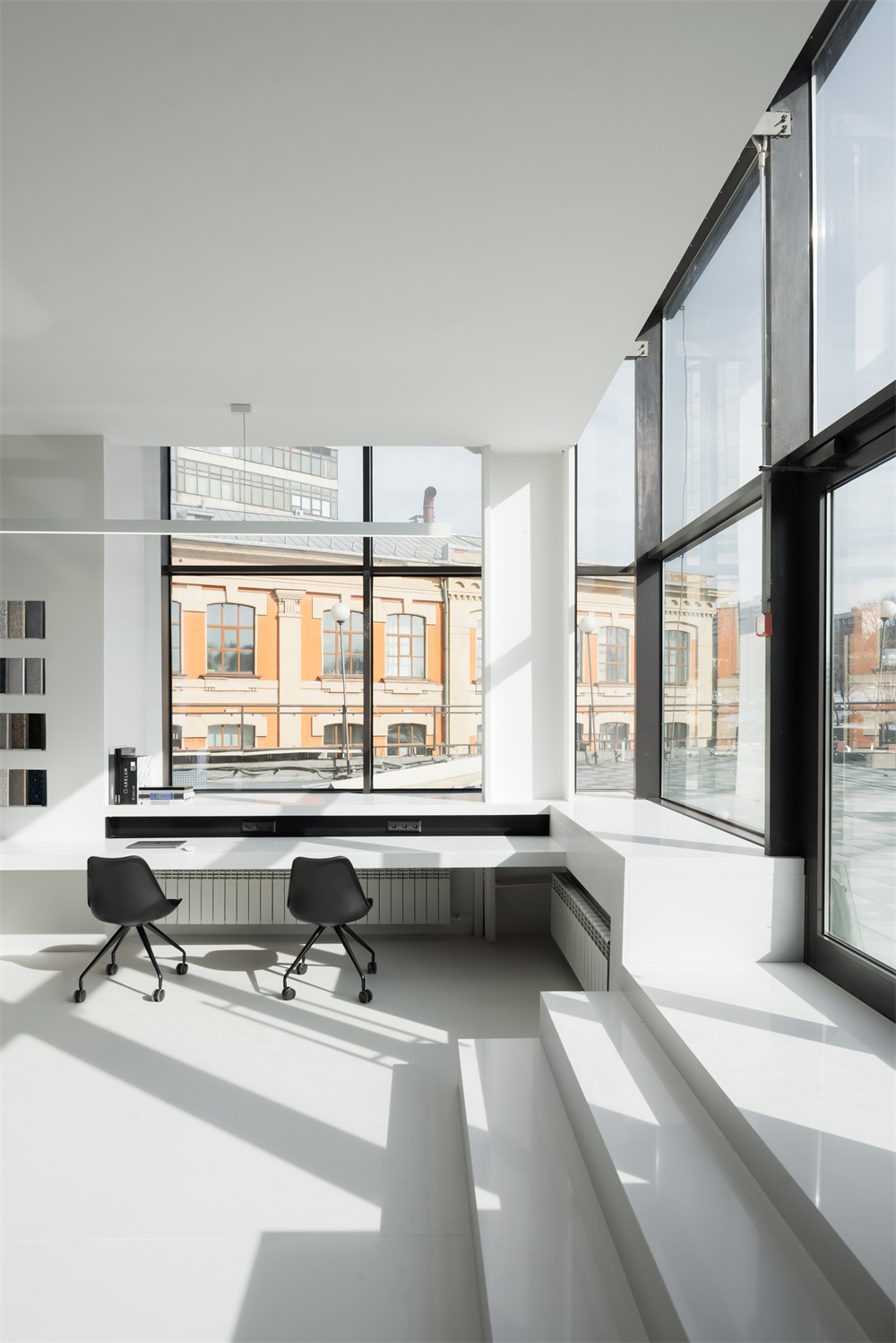 辦公空間，建材陳列室，陳列室辦公室，Mors Architects，辦公室設計