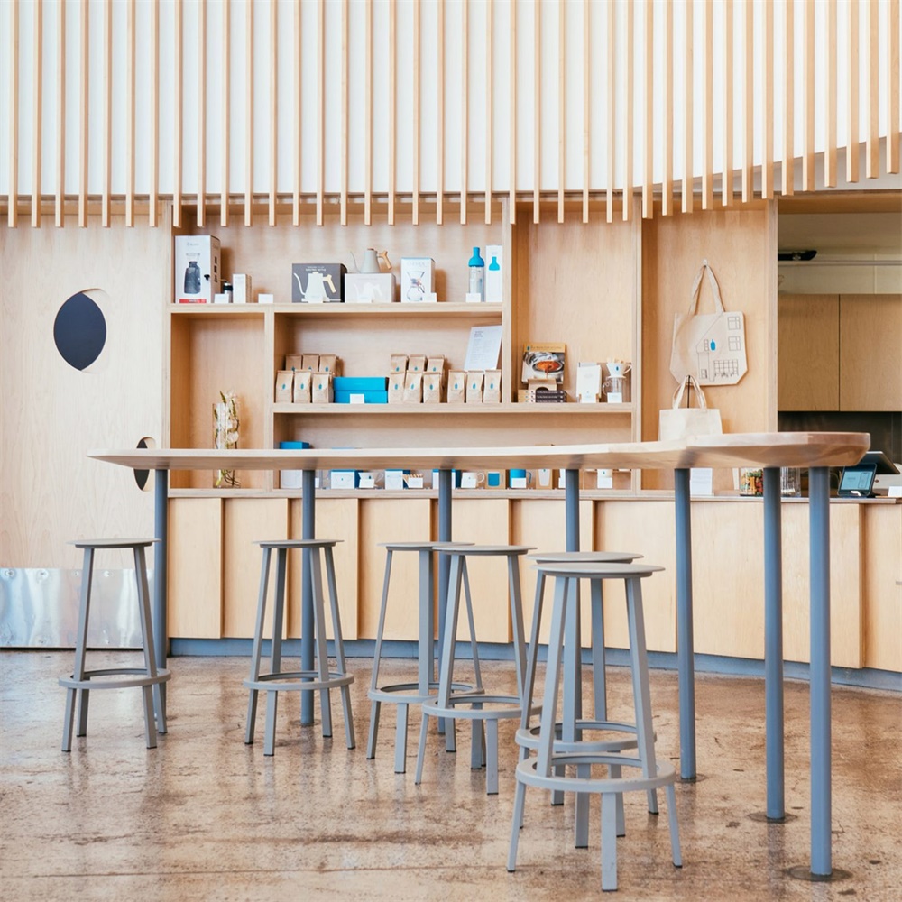 餐飲空間，咖啡廳設計，Blue Bottle，小藍瓶咖啡，咖啡廳翻新