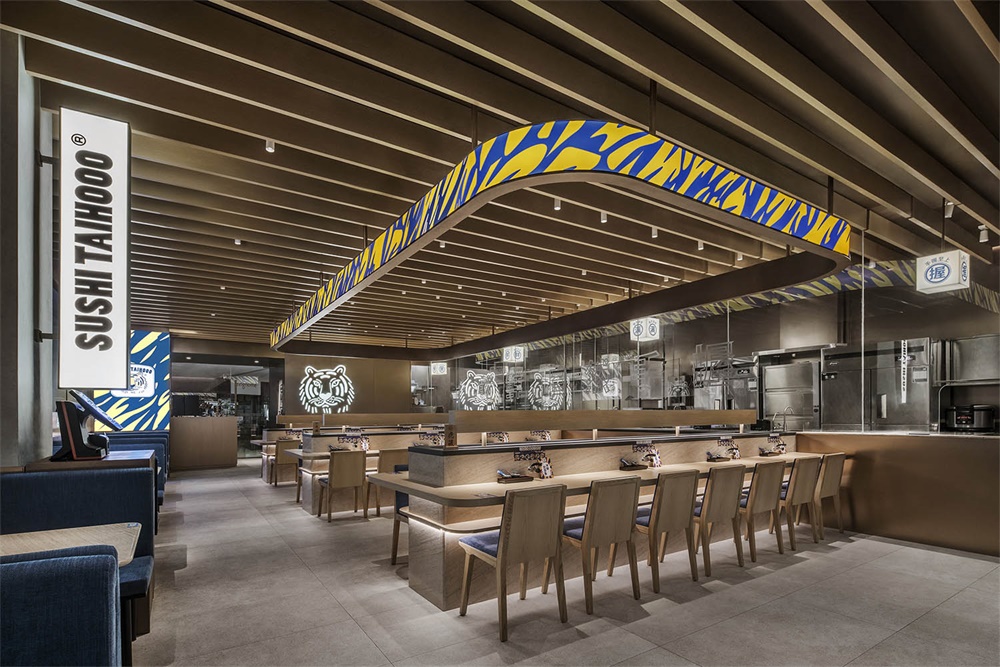 餐飲空間,壽司店設計,大虎壽司,再建築事務所,深圳,項目投稿