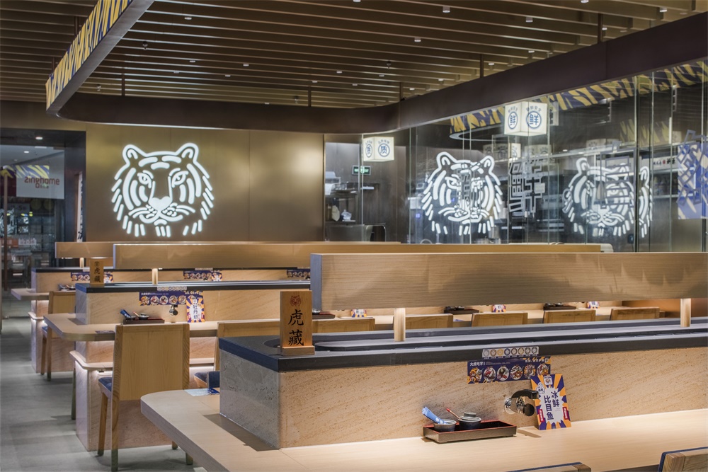 餐飲空間,壽司店設計,大虎壽司,再建築事務所,深圳,項目投稿