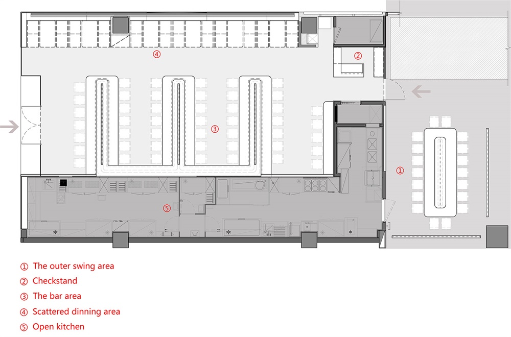 餐飲空間,壽司店設計,大虎壽司,再建築事務所,深圳,項目投稿