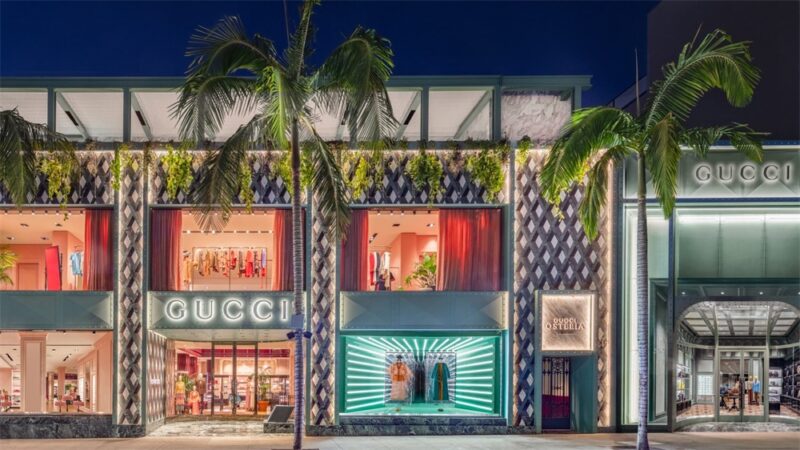 洛杉磯比佛利山莊古馳Gucci意大利美食餐廳