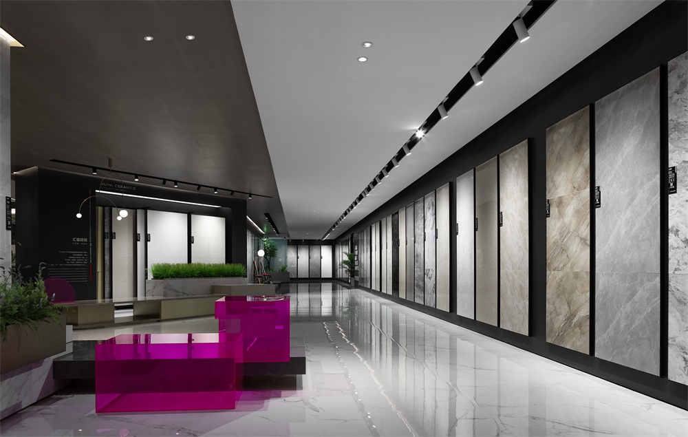 商業空間,展廳設計,陶瓷展廳空間,拓維設計,項目投稿