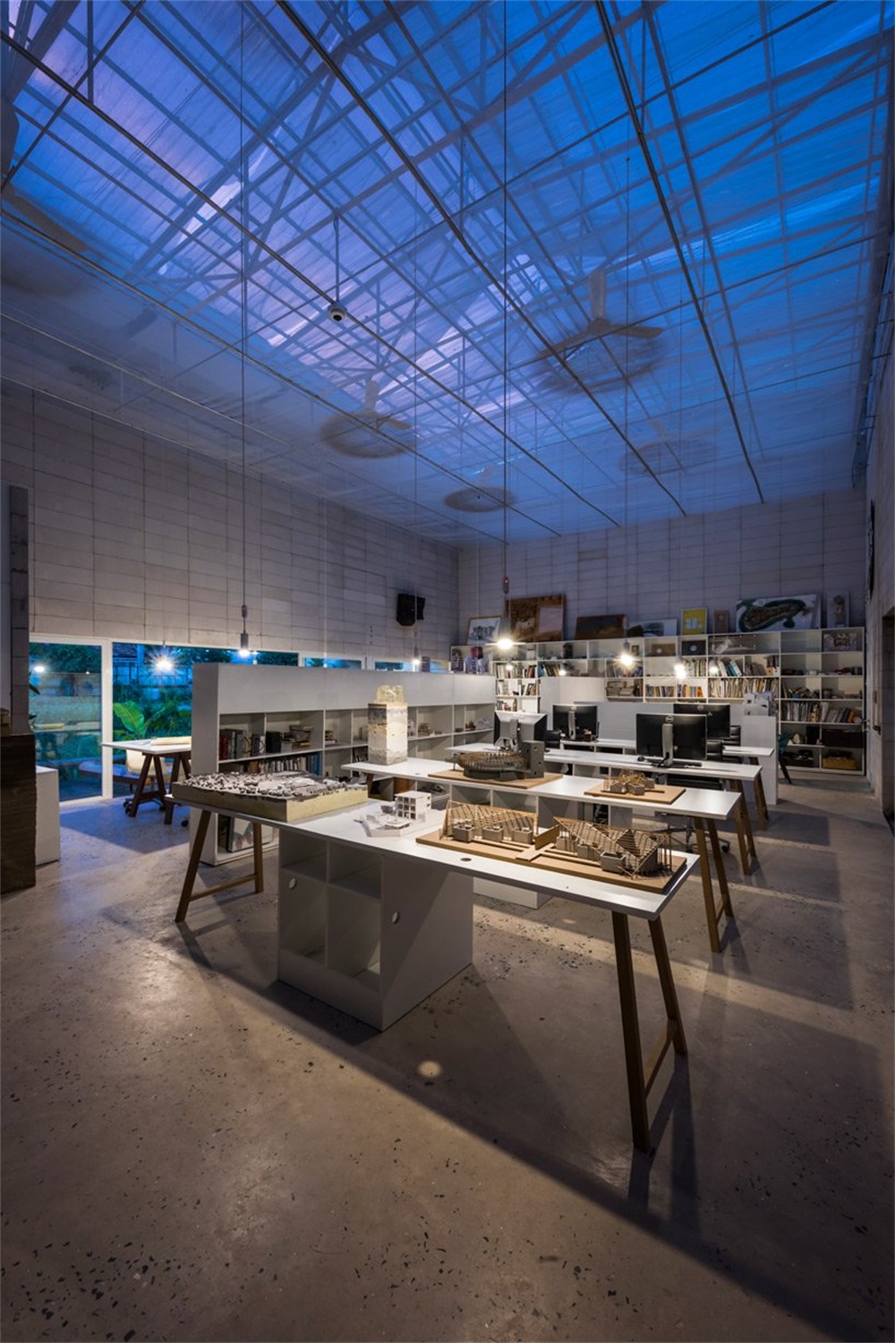 辦公空間，建築工作室，獨棟辦公室設計，國外辦公室設計，kientruc o