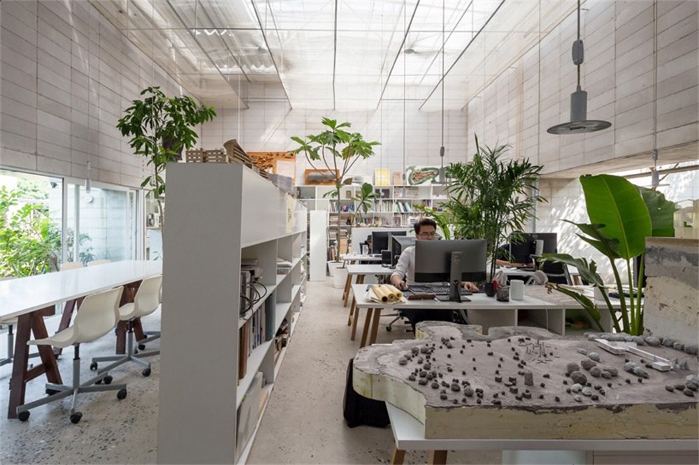 辦公空間，建築工作室，獨棟辦公室設計，國外辦公室設計，kientruc o