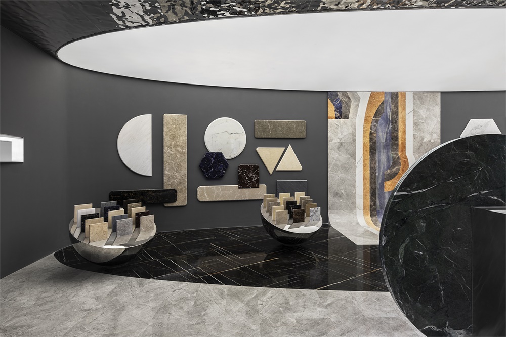 李振傑“太空”石材展廳,石材展廳設計,工裝展廳,西德尼石材展廳,項目投稿