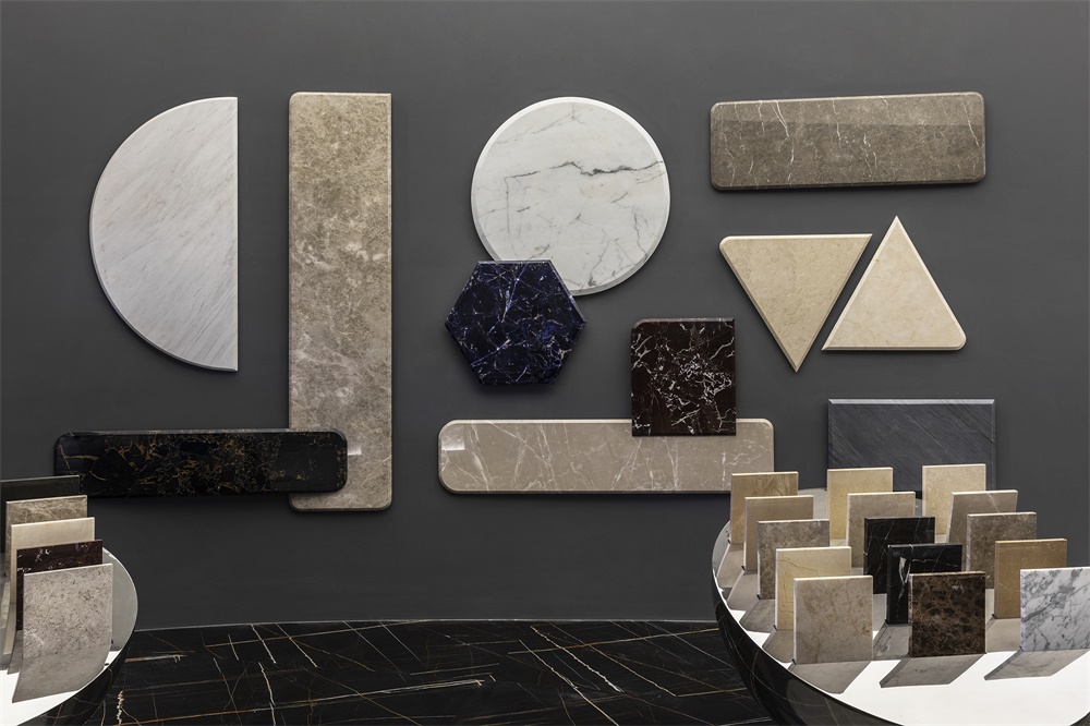 李振傑“太空”石材展廳,石材展廳設計,工裝展廳,西德尼石材展廳,項目投稿