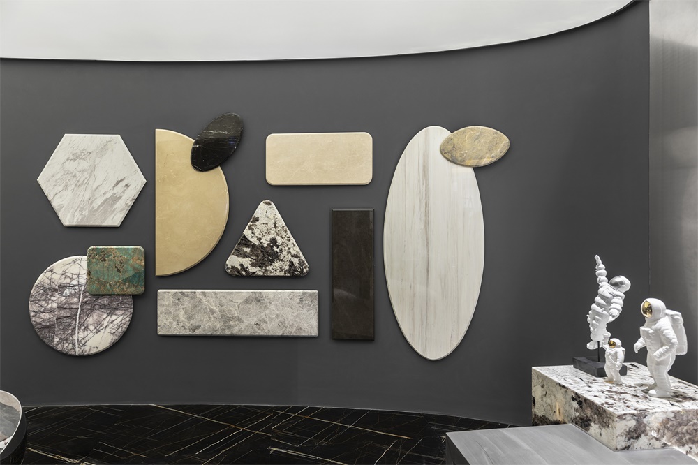 李振傑“太空”石材展廳,石材展廳設計,工裝展廳,西德尼石材展廳,項目投稿