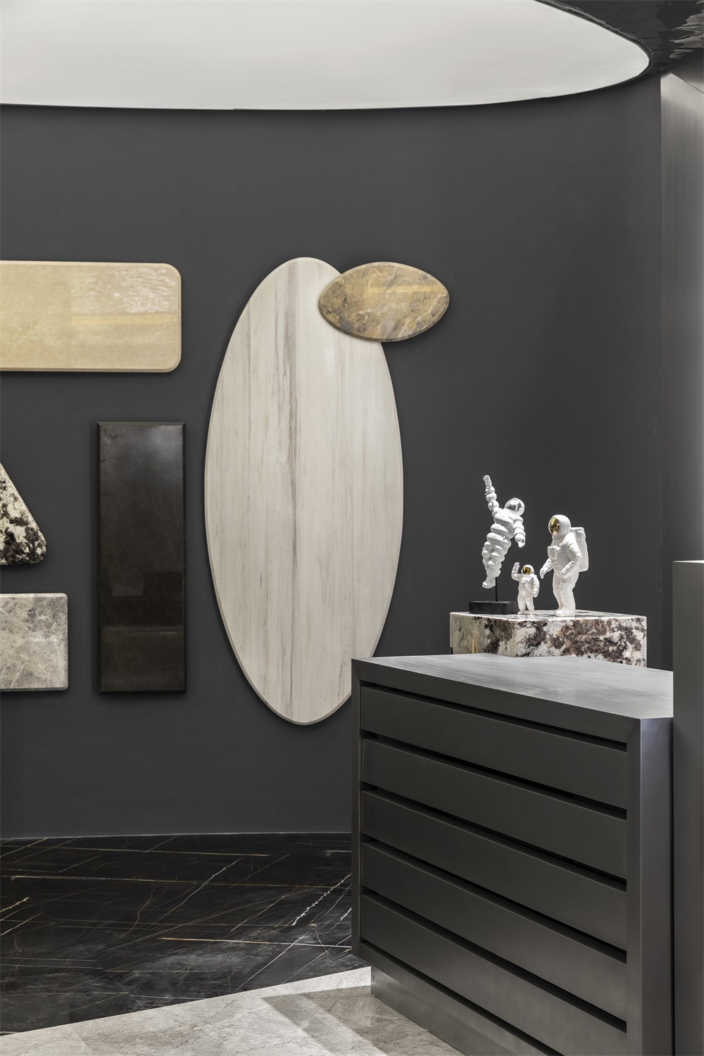 李振傑“太空”石材展廳,石材展廳設計,工裝展廳,西德尼石材展廳,項目投稿