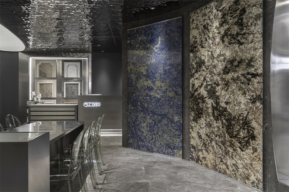 李振傑“太空”石材展廳,石材展廳設計,工裝展廳,西德尼石材展廳,項目投稿