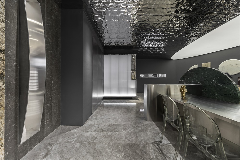 李振傑“太空”石材展廳,石材展廳設計,工裝展廳,西德尼石材展廳,項目投稿