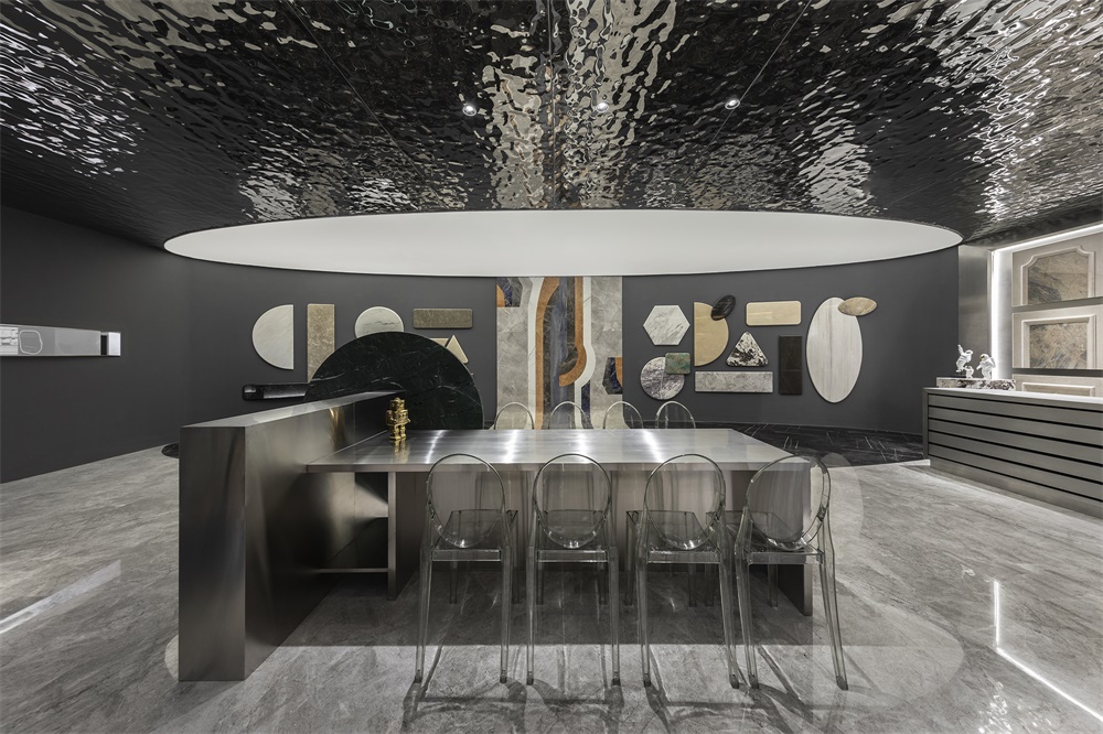 李振傑“太空”石材展廳,石材展廳設計,工裝展廳,西德尼石材展廳,項目投稿