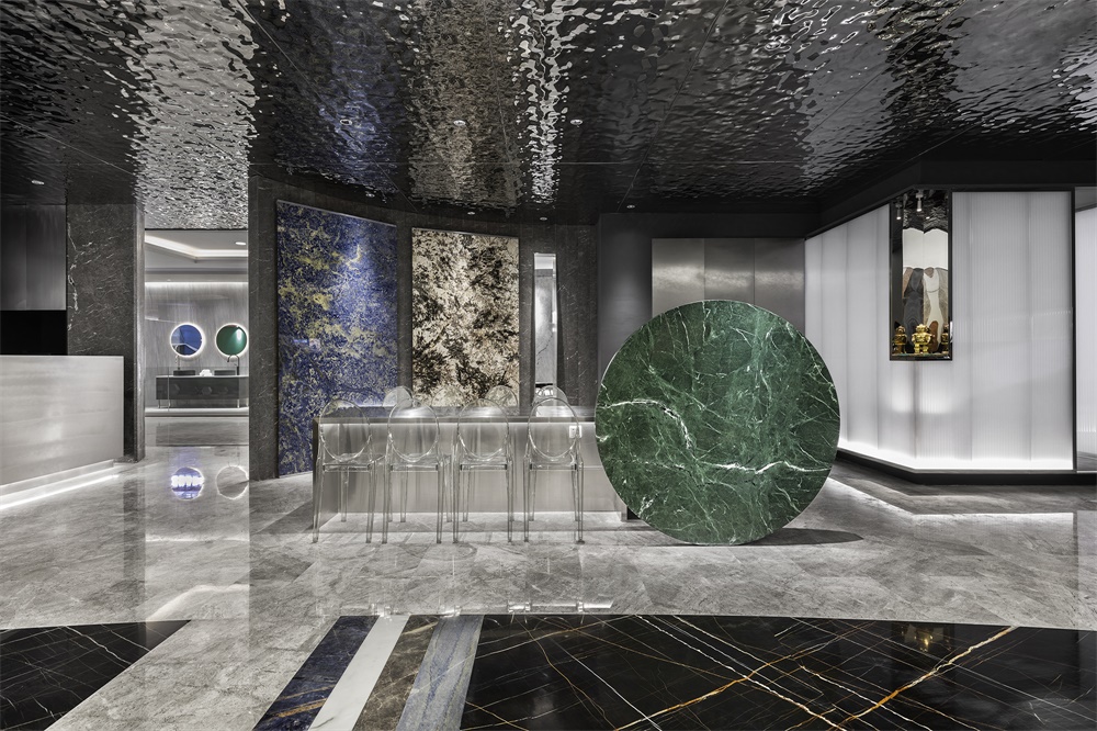 李振傑“太空”石材展廳,石材展廳設計,工裝展廳,西德尼石材展廳,項目投稿