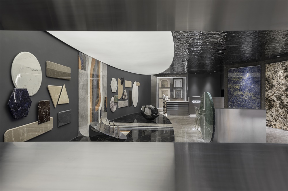 李振傑“太空”石材展廳,石材展廳設計,工裝展廳,西德尼石材展廳,項目投稿