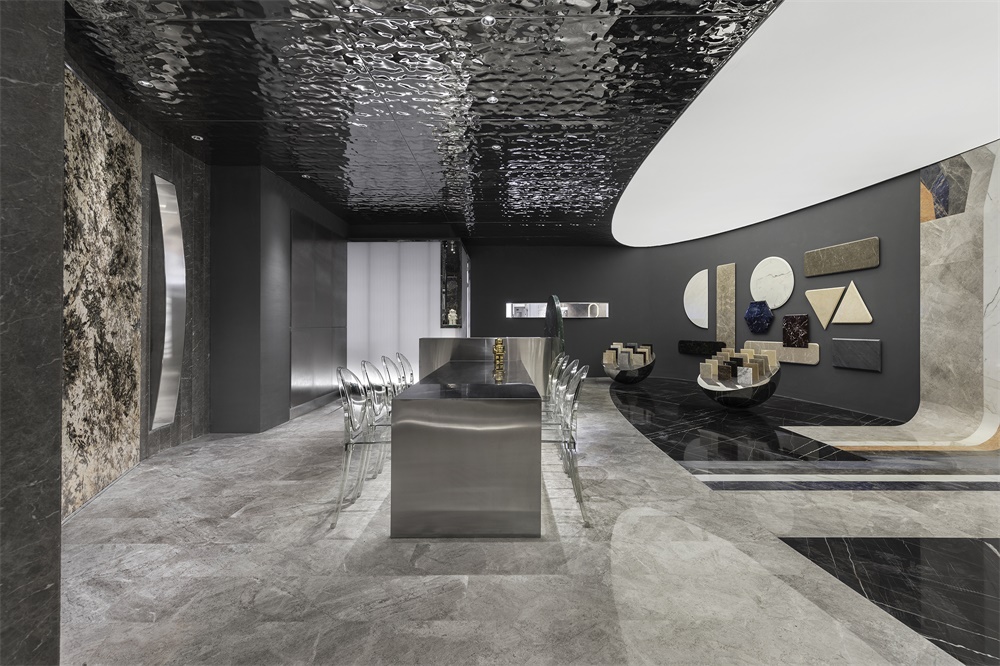 李振傑“太空”石材展廳,石材展廳設計,工裝展廳,西德尼石材展廳,項目投稿