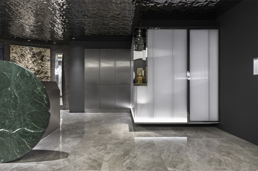 李振傑“太空”石材展廳,石材展廳設計,工裝展廳,西德尼石材展廳,項目投稿