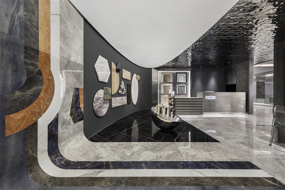 李振傑“太空”石材展廳,石材展廳設計,工裝展廳,西德尼石材展廳,項目投稿