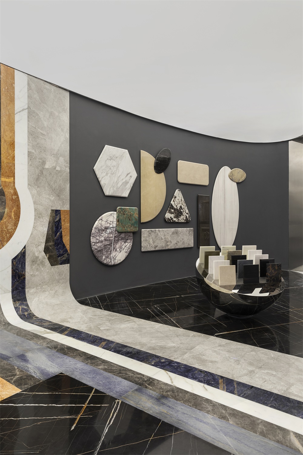 李振傑“太空”石材展廳,石材展廳設計,工裝展廳,西德尼石材展廳,項目投稿