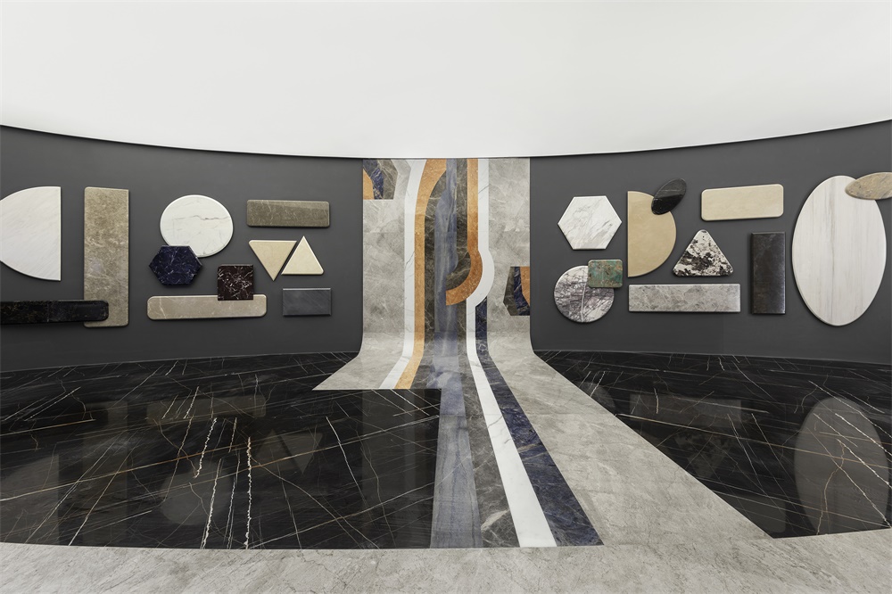 李振傑“太空”石材展廳,石材展廳設計,工裝展廳,西德尼石材展廳,項目投稿