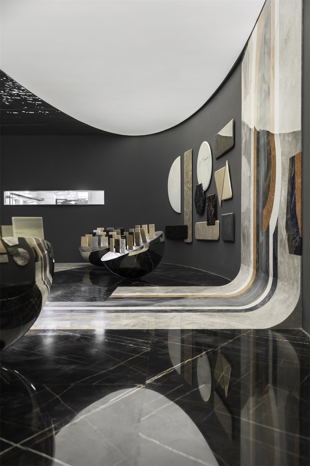 李振傑“太空”石材展廳,石材展廳設計,工裝展廳,西德尼石材展廳,項目投稿