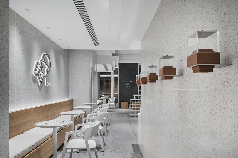 MOC DESIGN,喜茶深圳卓悅中心店,喜茶,茶飲店設計,喜茶店設計,項目投稿