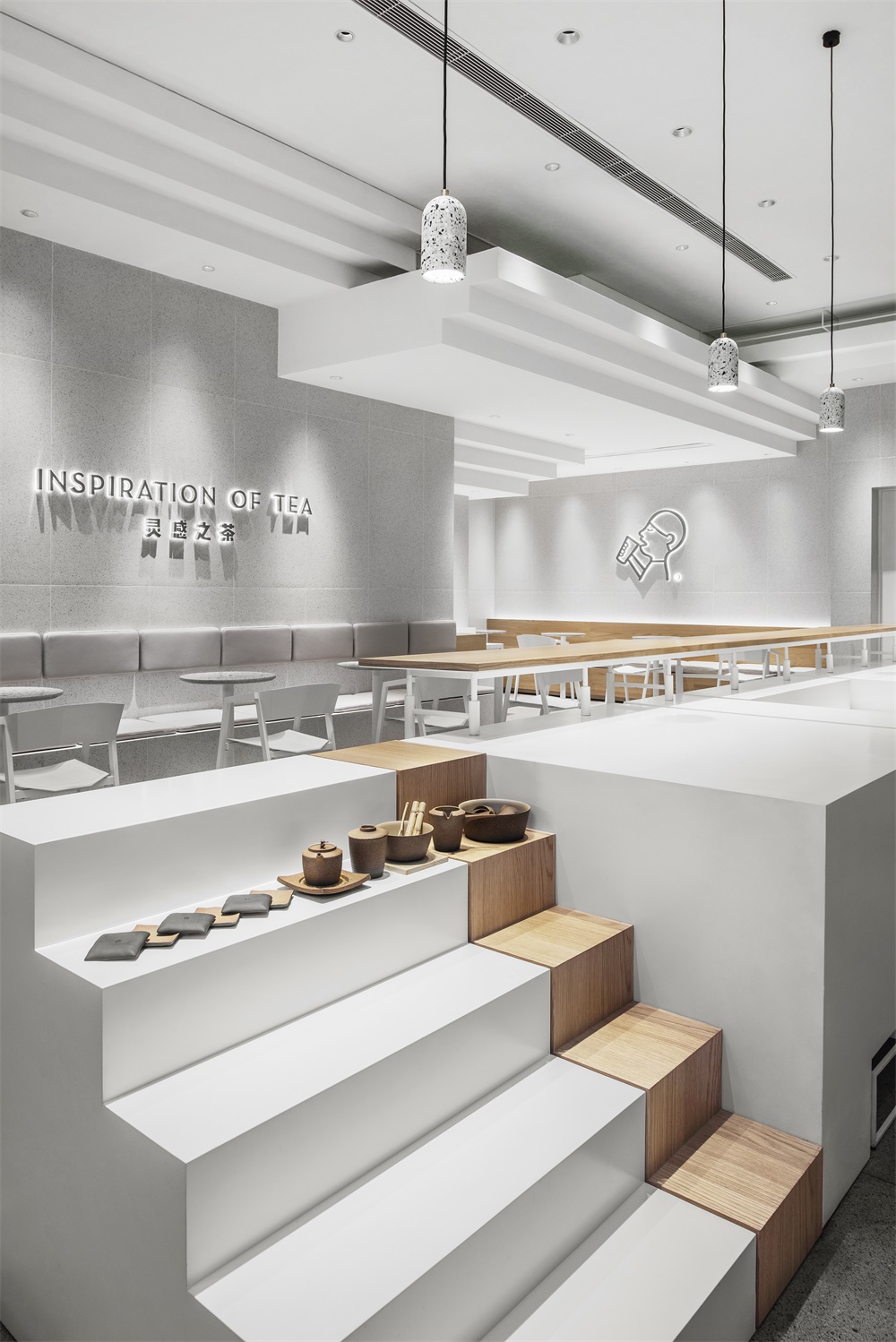 MOC DESIGN,喜茶深圳卓悅中心店,喜茶,茶飲店設計,喜茶店設計,項目投稿