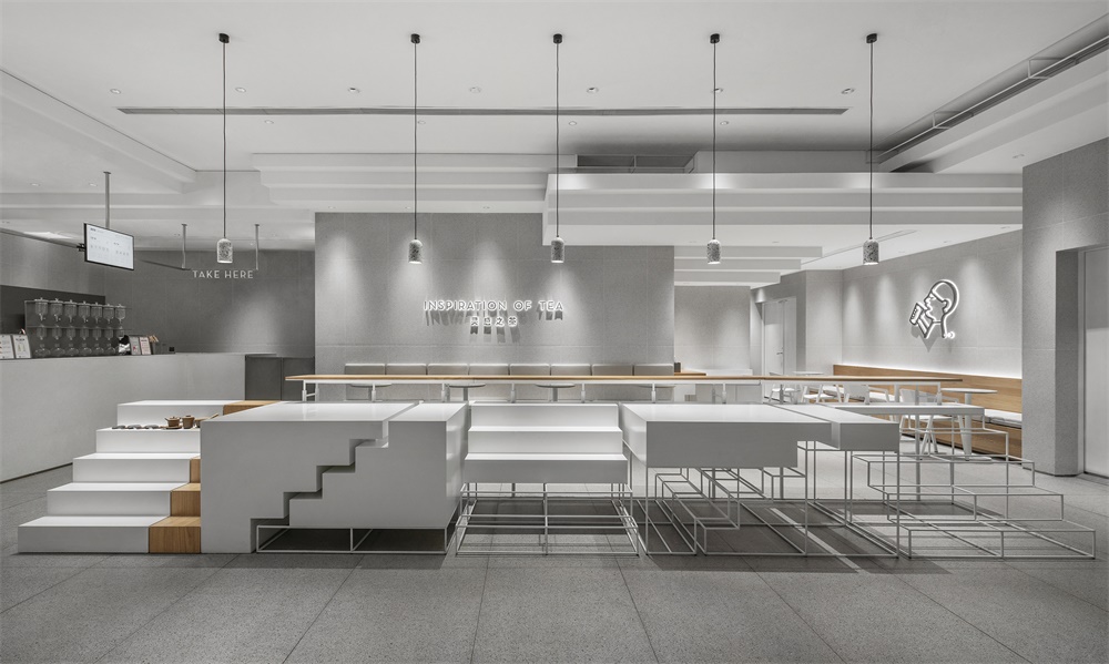 MOC DESIGN,喜茶深圳卓悅中心店,喜茶,茶飲店設計,喜茶店設計,項目投稿