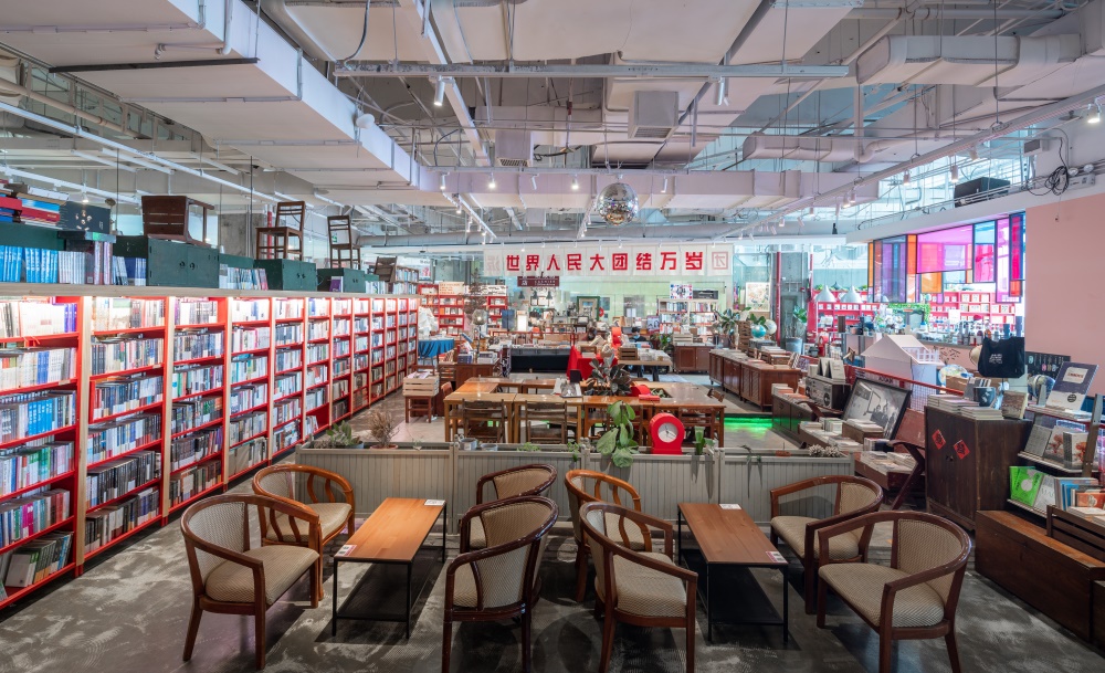 商業空間，廣州獨立書店，獨立書店設計，書店設計，廣州北京路，1200bookshop，負空間設計，項目投稿