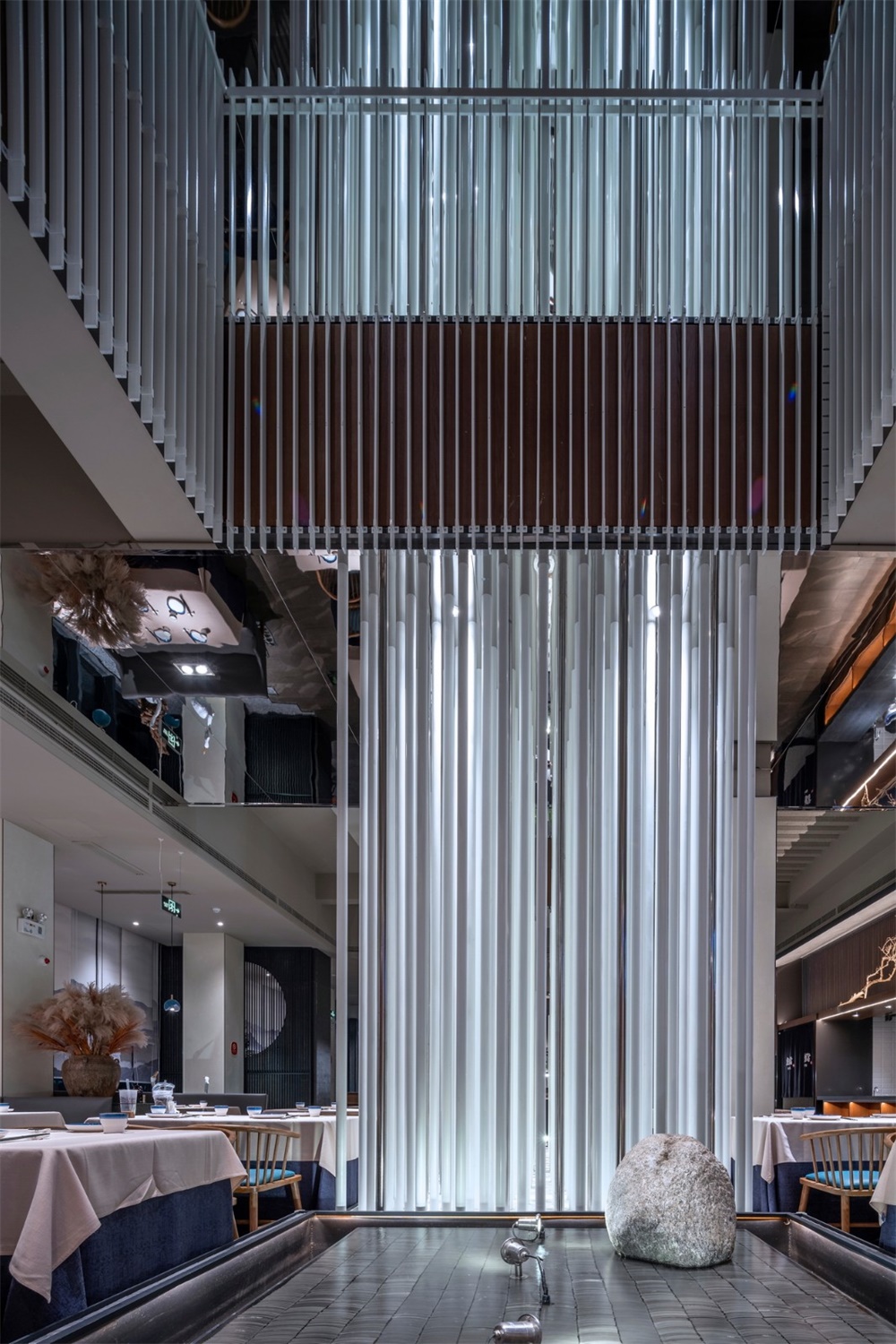 餐飲空間,北京,漁歌子餐廳設計,IN•X屋裏門外,中式餐廳,中餐廳空間設計