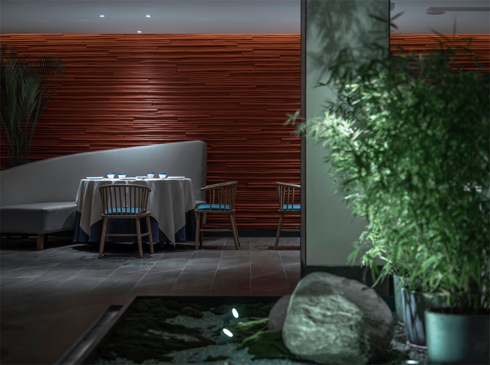 餐飲空間，北京，漁歌子餐廳設計，IN•X屋裏門外，中式餐廳，中餐廳空間設計