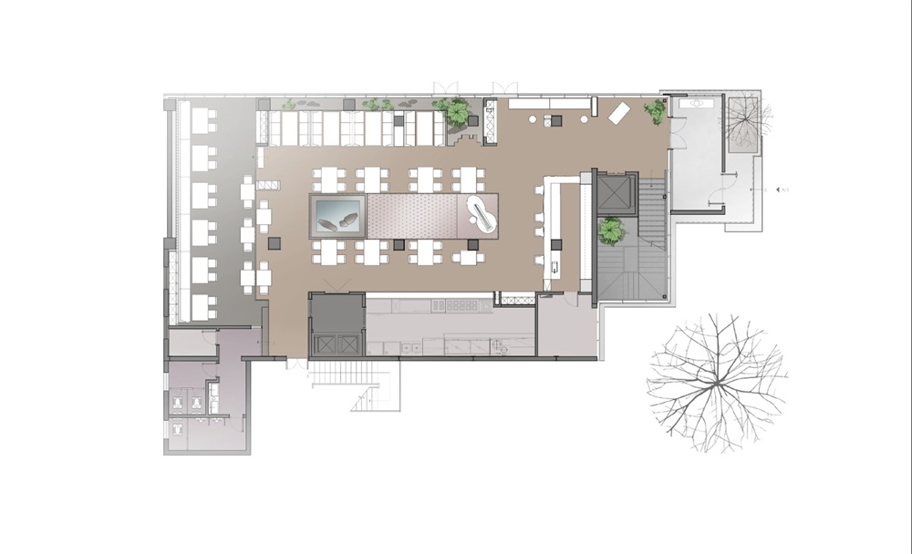餐飲空間,北京,漁歌子餐廳設計,IN•X屋裏門外,中式餐廳,中餐廳空間設計