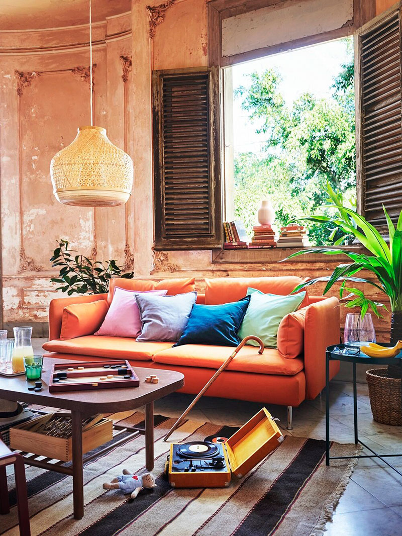 軟裝設計，宜家，色彩實驗室，室內夏季靈感，室內設計