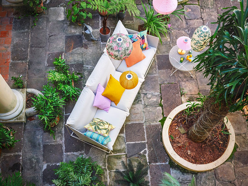 軟裝設計，宜家，色彩實驗室，室內夏季靈感，室內設計