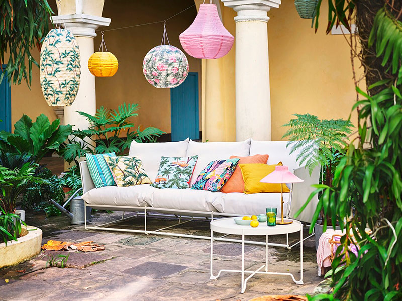 軟裝設計，宜家，色彩實驗室，室內夏季靈感，室內設計