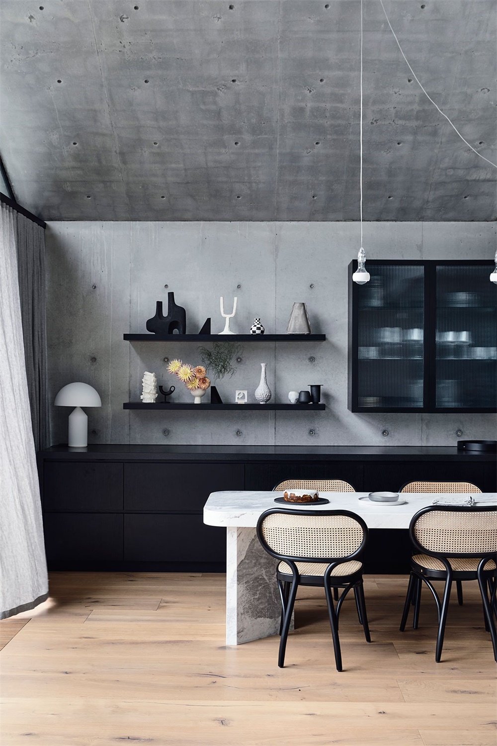 住宅空間,極簡主義,墨爾本,五口之家,Kennon+ studio,Scandizzo House