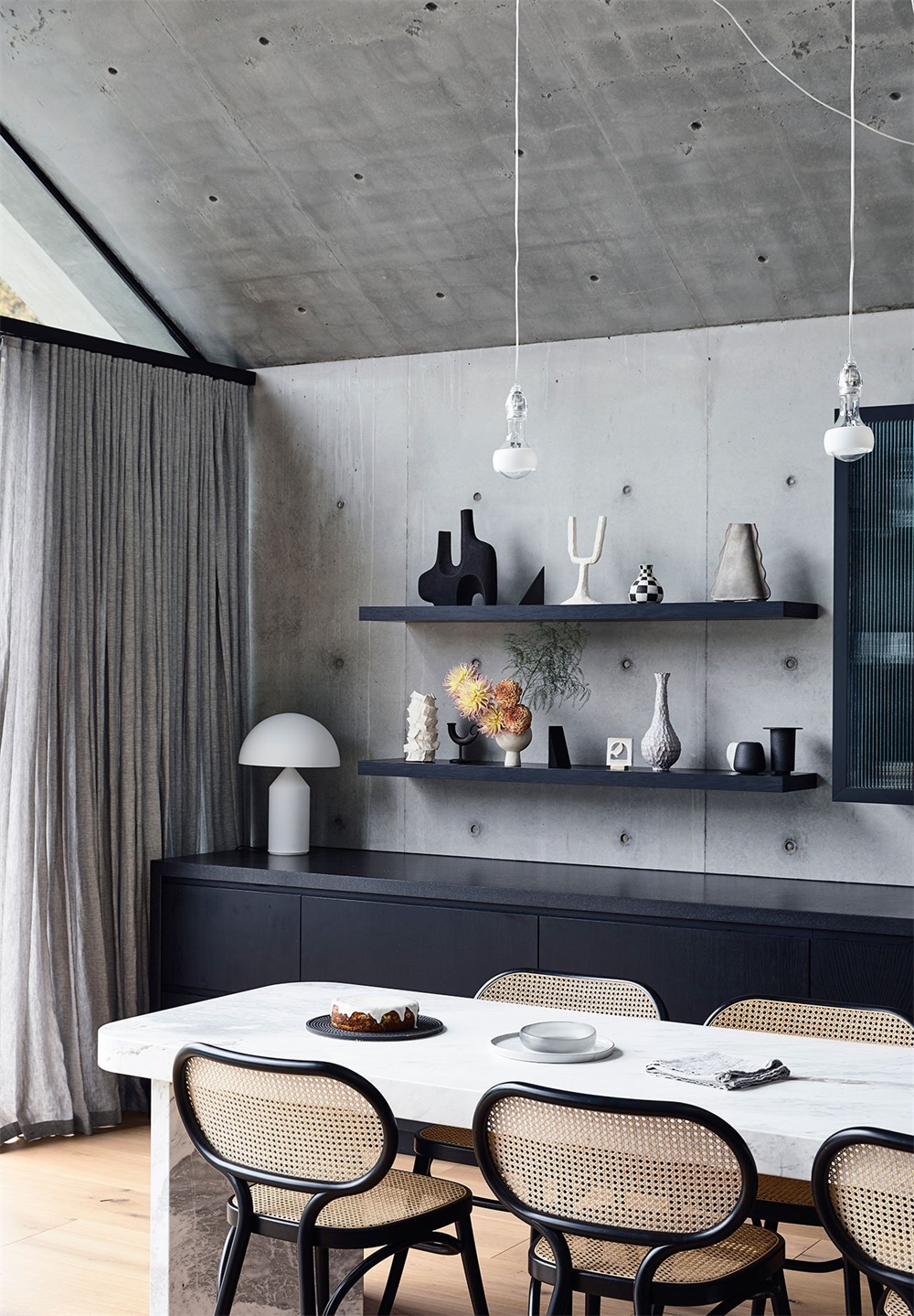 住宅空間,極簡主義,墨爾本,五口之家,Kennon+ studio,Scandizzo House