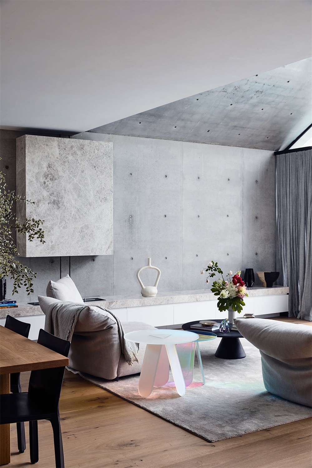 住宅空間,極簡主義,墨爾本,五口之家,Kennon+ studio,Scandizzo House