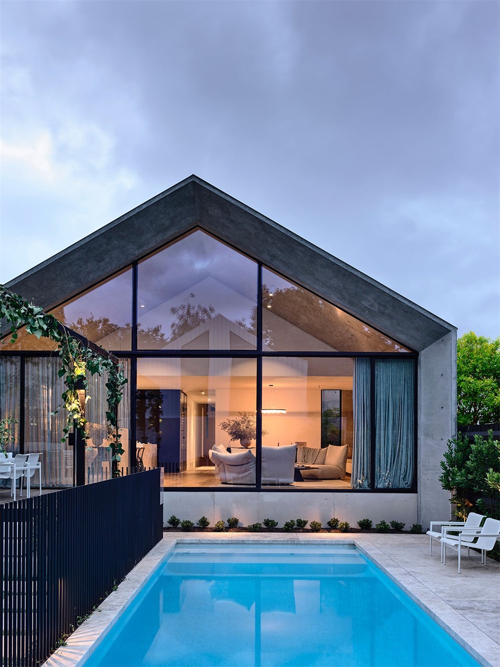 住宅空間,極簡主義,墨爾本,五口之家,Kennon+ studio,Scandizzo House