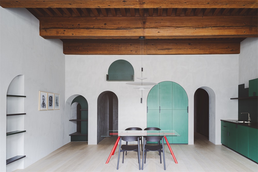 住宅空間,公寓設計,公寓翻修,裏昂,科學家之家,Studio Razavi