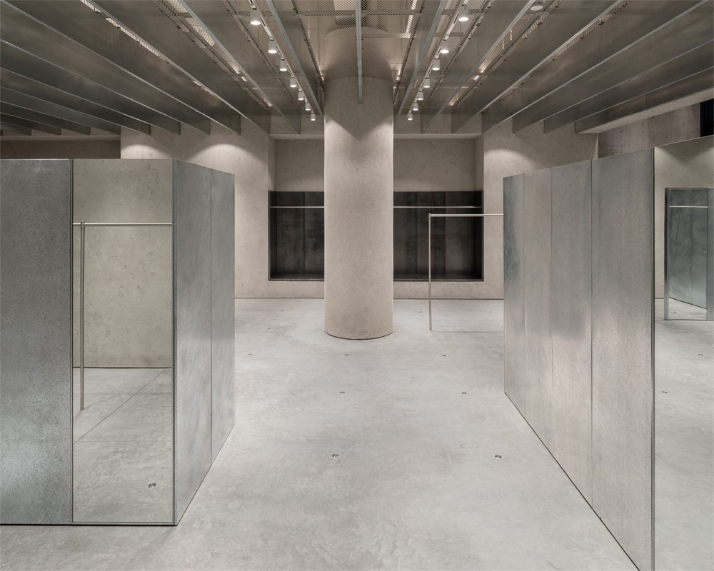 商業空間,零售空間,品牌店設計,服裝店設計,曼徹斯特,Al-Jawad Pike,Allsaints