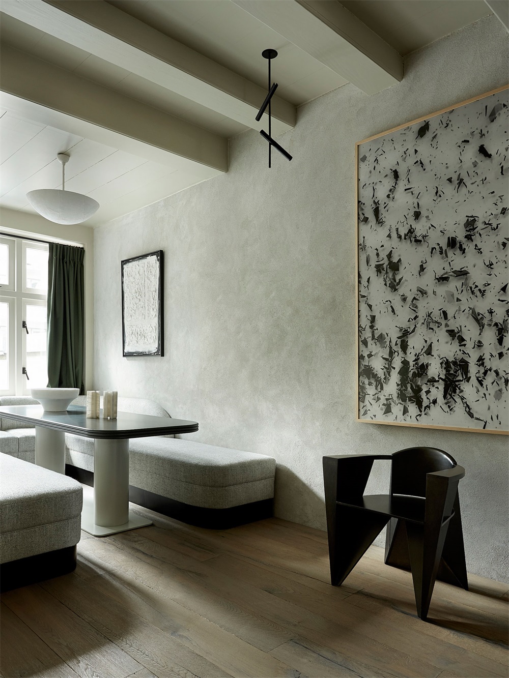 住宅空間,設計師住宅設計,設計師之家,建築改造,倉庫改造住宅設計,阿姆斯特丹