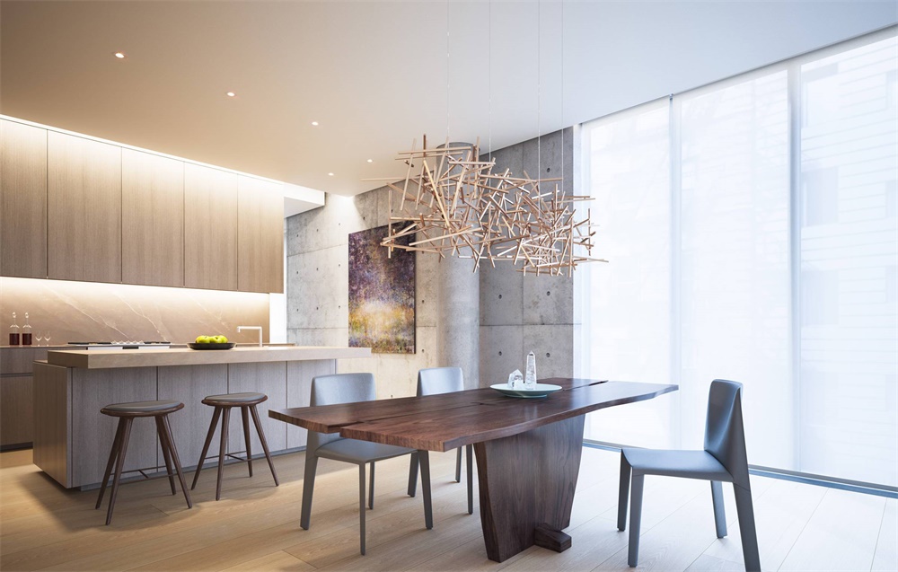 住宅空間，豪華公寓設計，安藤忠雄，Michael Gabellini，曼哈頓豪宅