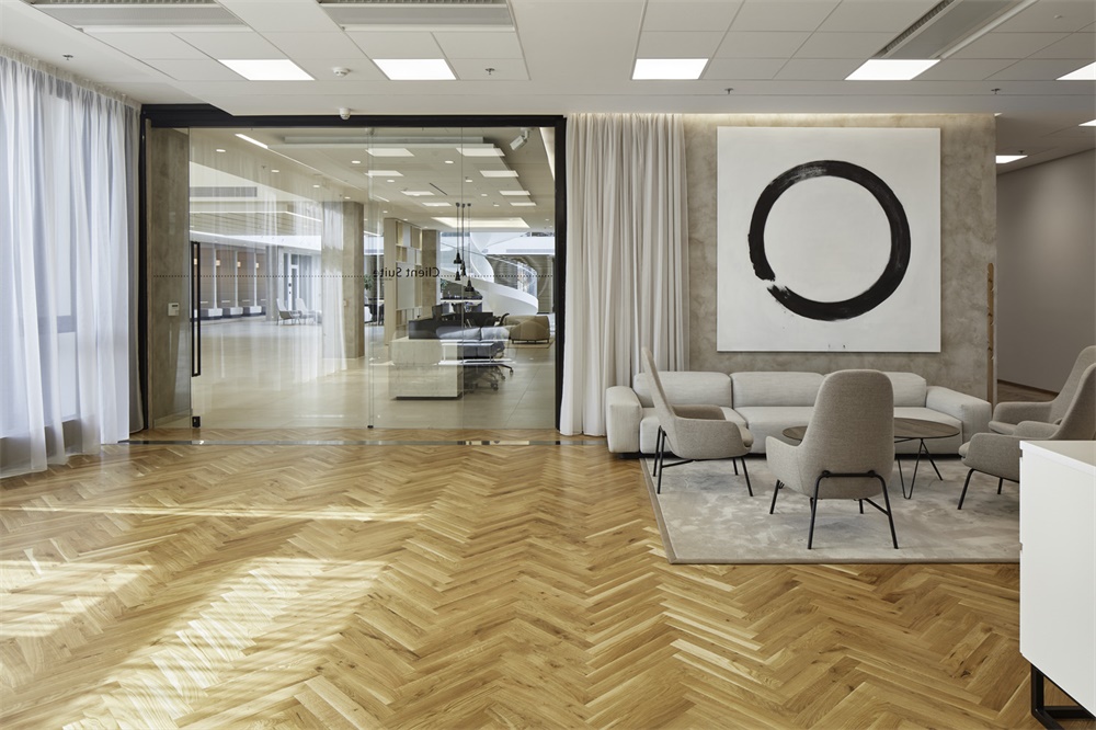 辦公空間，Deloitte，德勤會計師事務所，布拉格，辦公室設計，現代風格辦公室