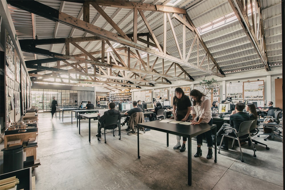 辦公空間，建築改造，設計工作室，墨西哥城，倉庫改造，Esrawe Studio
