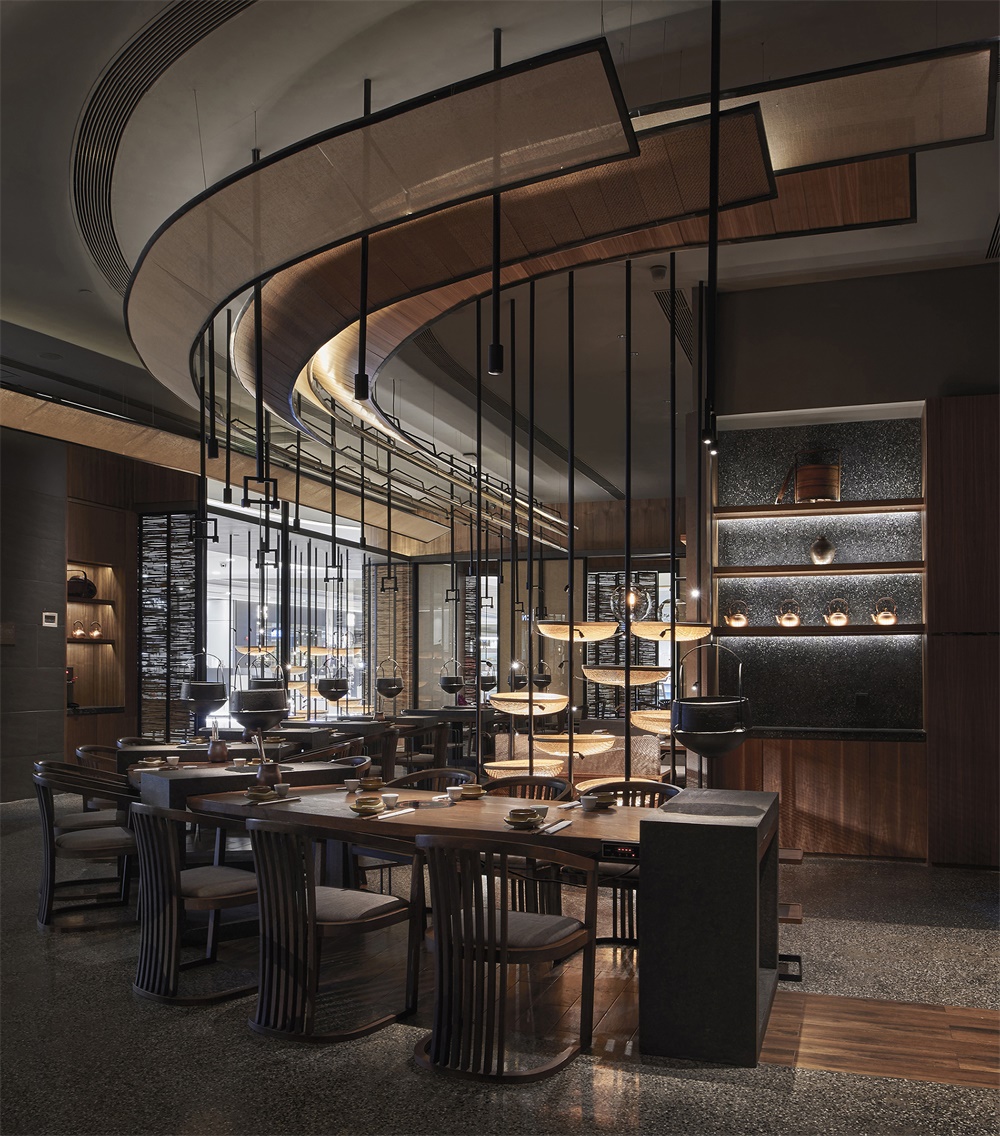 餐飲空間,盡膳口福,蹺腳牛肉,FUNUN LAB,中餐廳設計,項目投稿