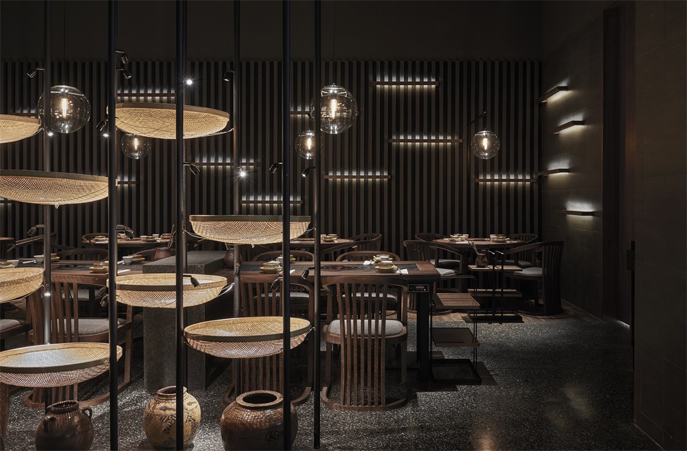 餐飲空間,盡膳口福,蹺腳牛肉,FUNUN LAB,中餐廳設計,項目投稿